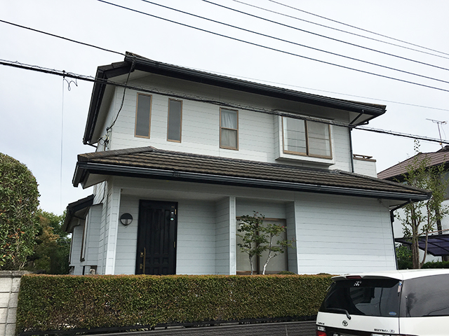 K様邸の外壁塗装