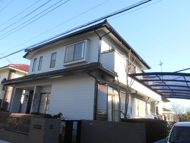 K様邸の外壁塗装
