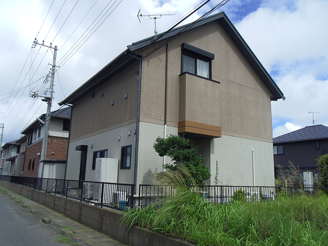 O様邸の外壁塗装